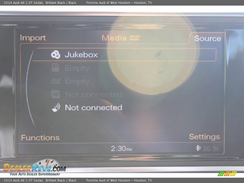 2014 Audi A6 2.0T Sedan Brilliant Black / Black Photo #23