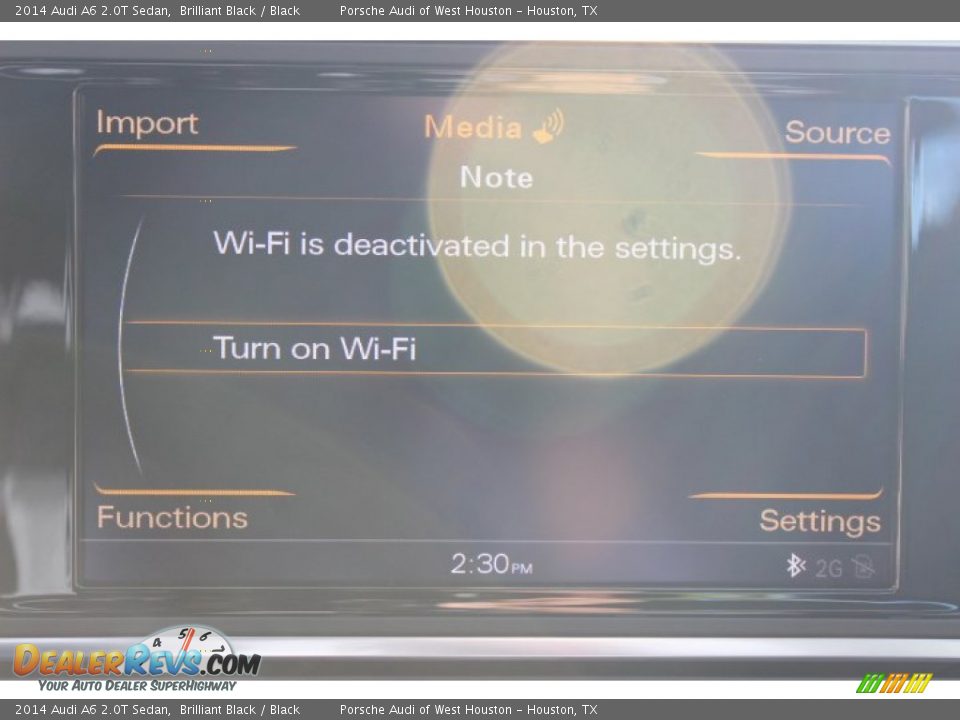 2014 Audi A6 2.0T Sedan Brilliant Black / Black Photo #24