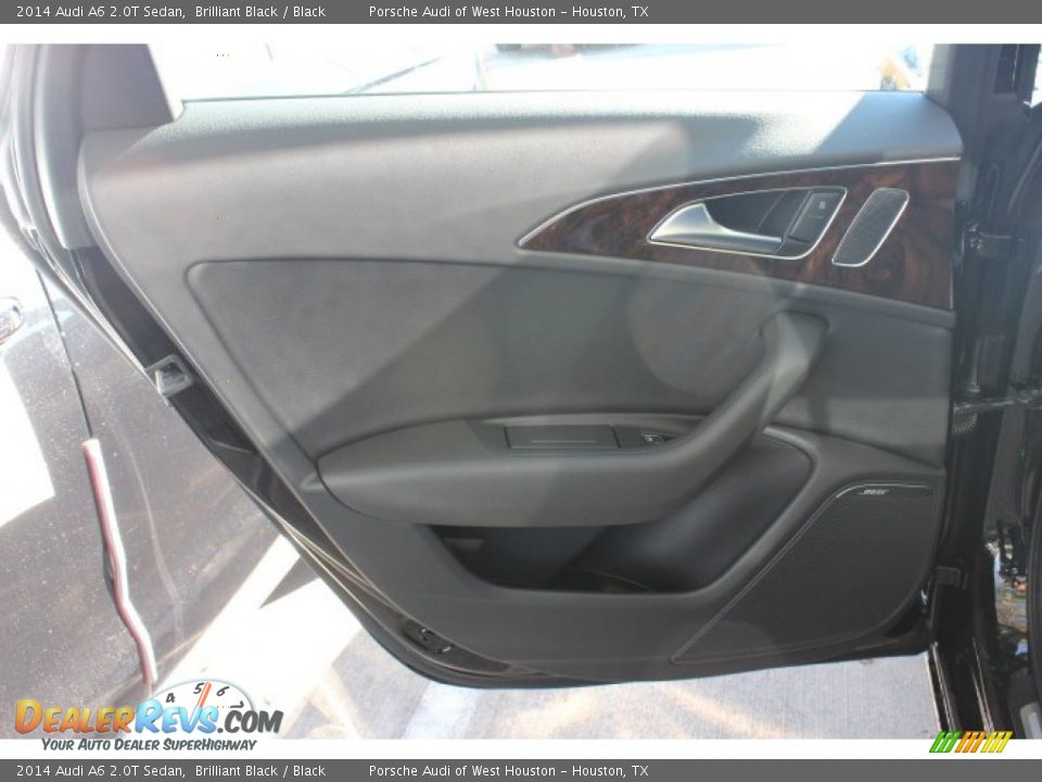 2014 Audi A6 2.0T Sedan Brilliant Black / Black Photo #28