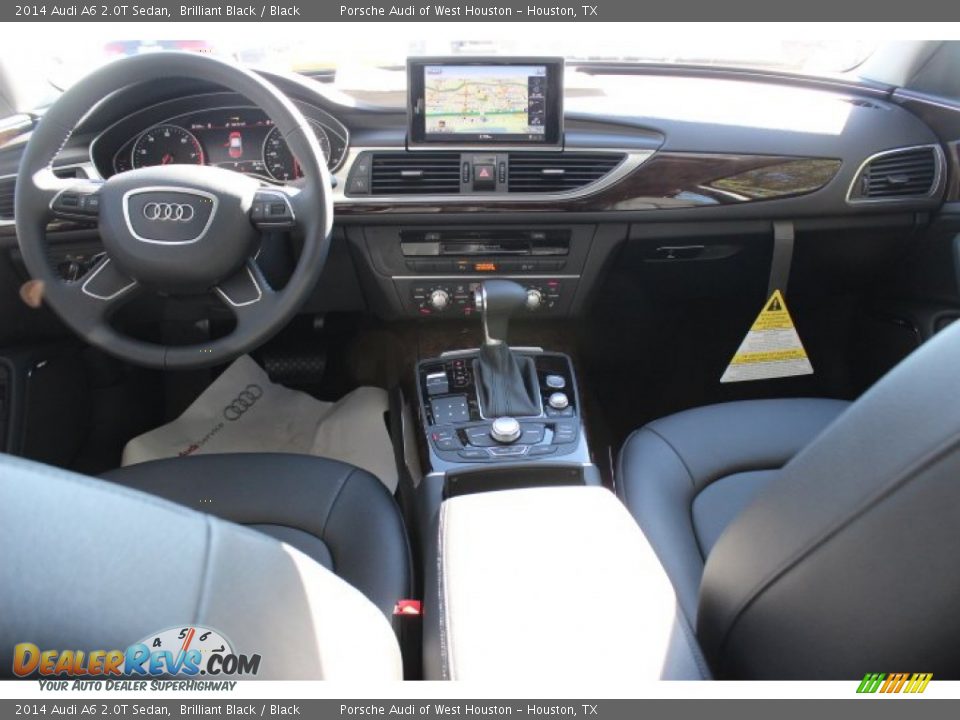 2014 Audi A6 2.0T Sedan Brilliant Black / Black Photo #31
