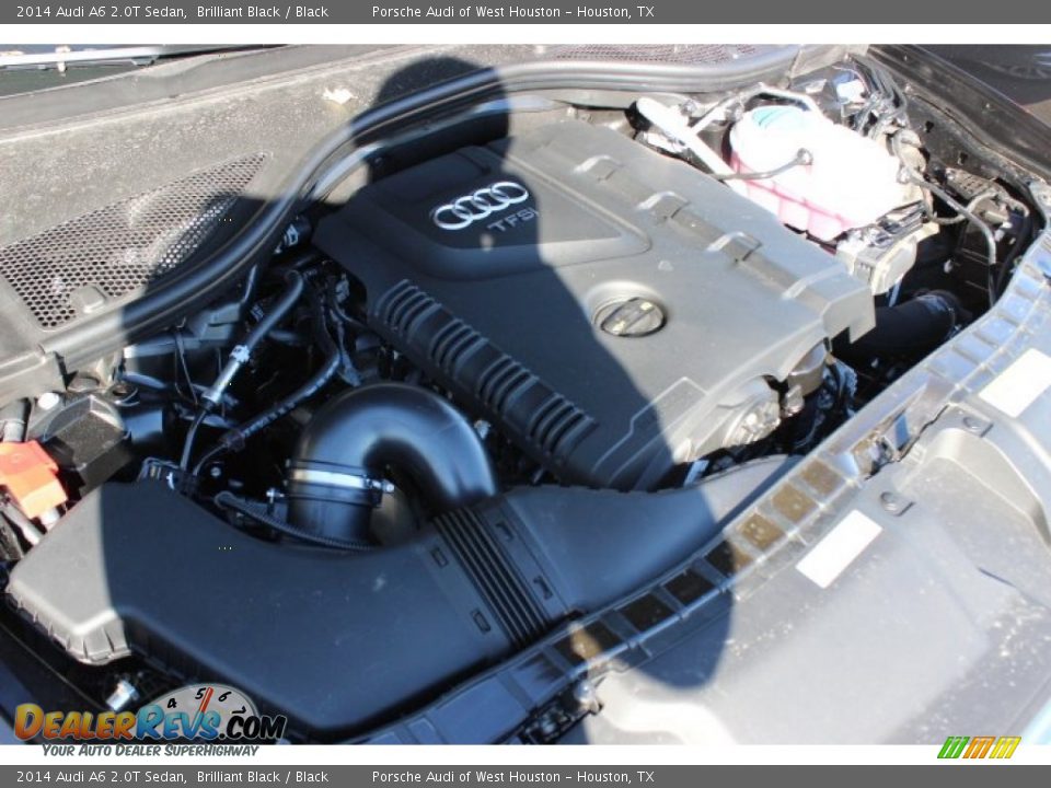2014 Audi A6 2.0T Sedan Brilliant Black / Black Photo #34