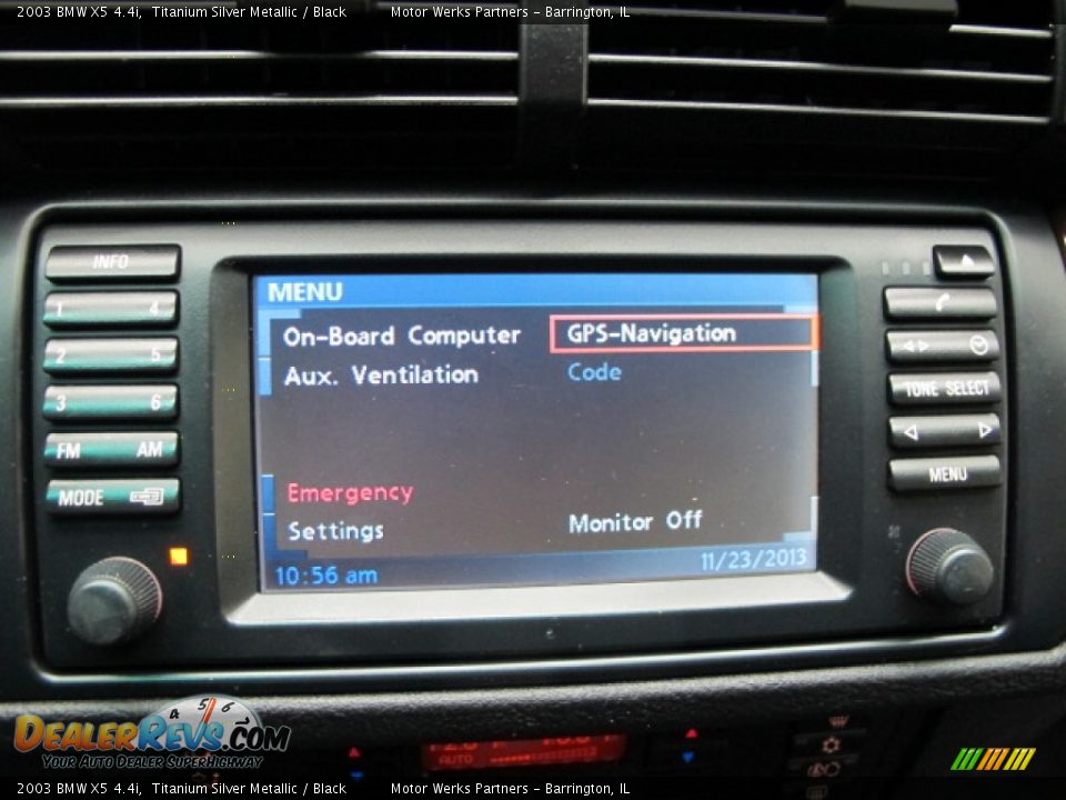 2003 BMW X5 4.4i Titanium Silver Metallic / Black Photo #30