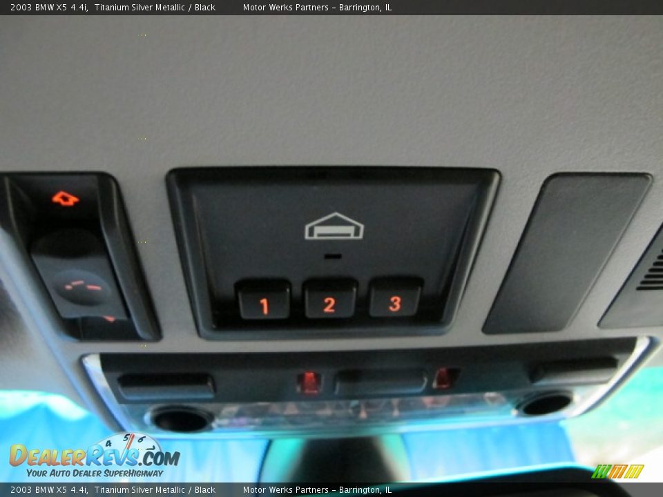 2003 BMW X5 4.4i Titanium Silver Metallic / Black Photo #34