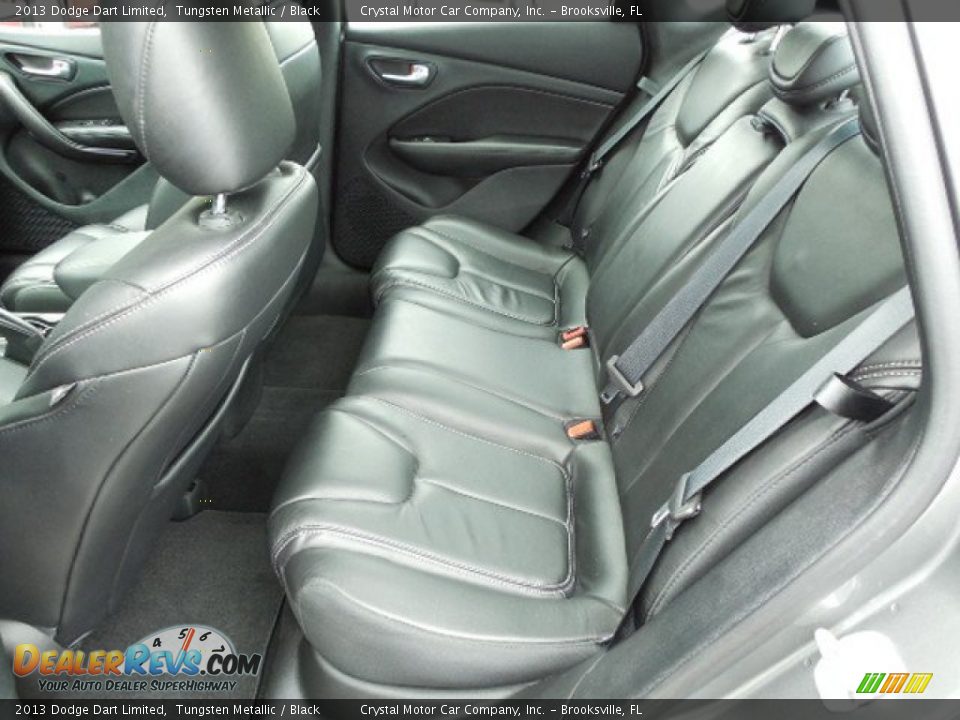 2013 Dodge Dart Limited Tungsten Metallic / Black Photo #5