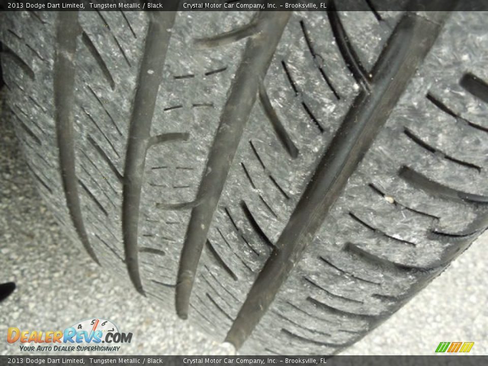 2013 Dodge Dart Limited Tungsten Metallic / Black Photo #15