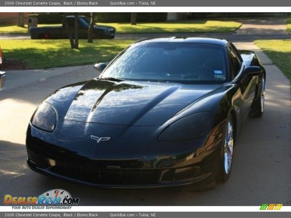 2006 Chevrolet Corvette Coupe Black / Ebony Black Photo #2