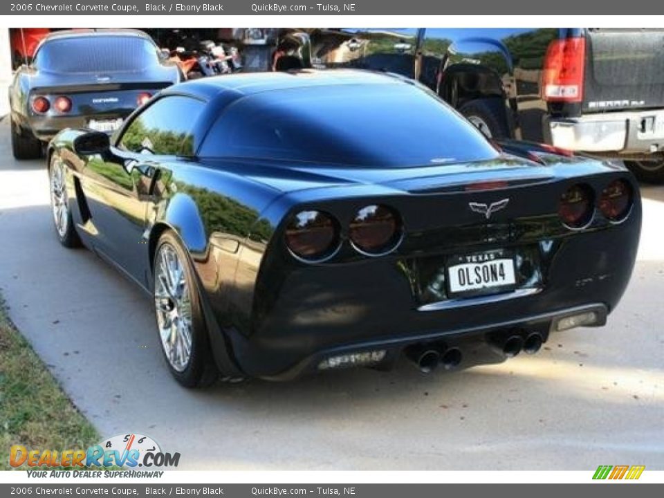 2006 Chevrolet Corvette Coupe Black / Ebony Black Photo #6