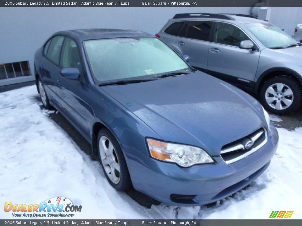2006 Subaru Legacy 2.5i Limited Sedan Atlantic Blue Pearl / Taupe Photo #1