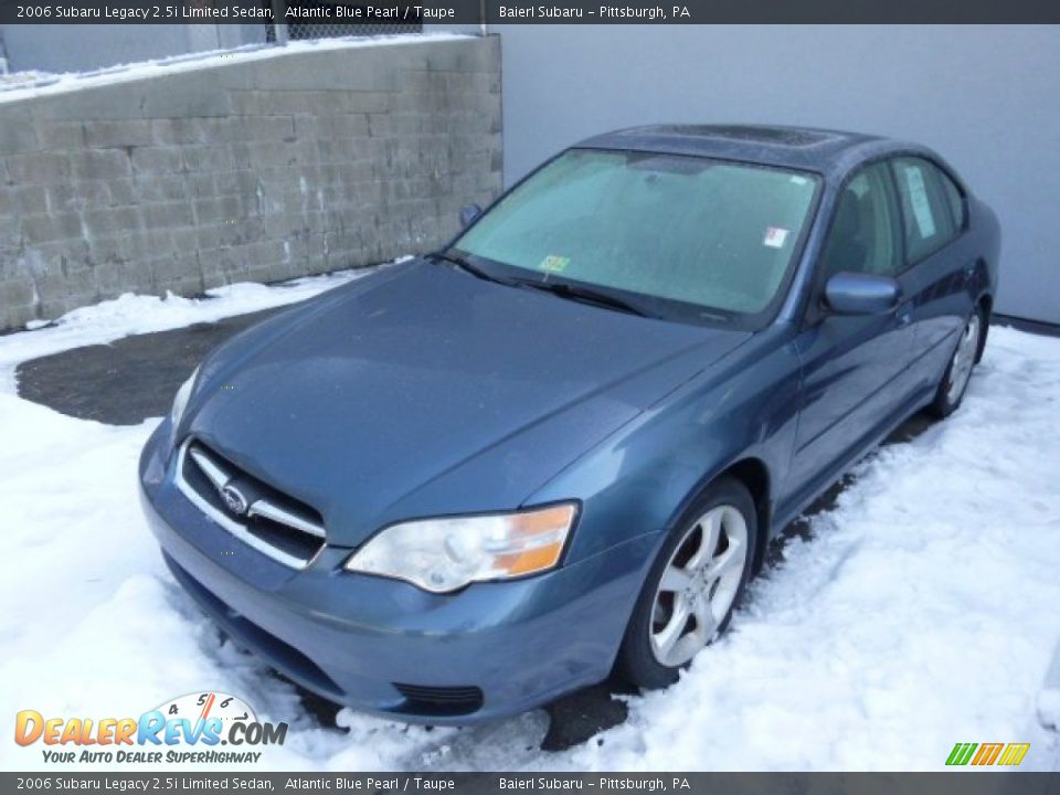 2006 Subaru Legacy 2.5i Limited Sedan Atlantic Blue Pearl / Taupe Photo #3