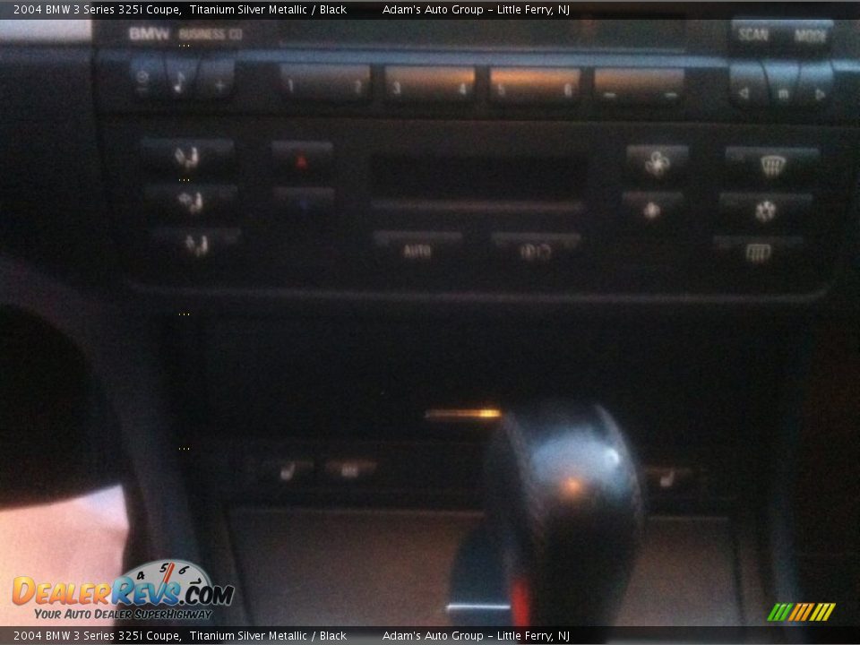 2004 BMW 3 Series 325i Coupe Titanium Silver Metallic / Black Photo #17