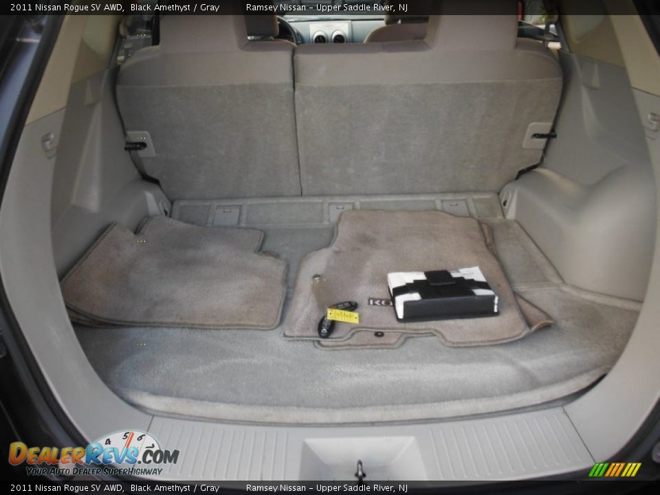 2011 Nissan Rogue SV AWD Black Amethyst / Gray Photo #17