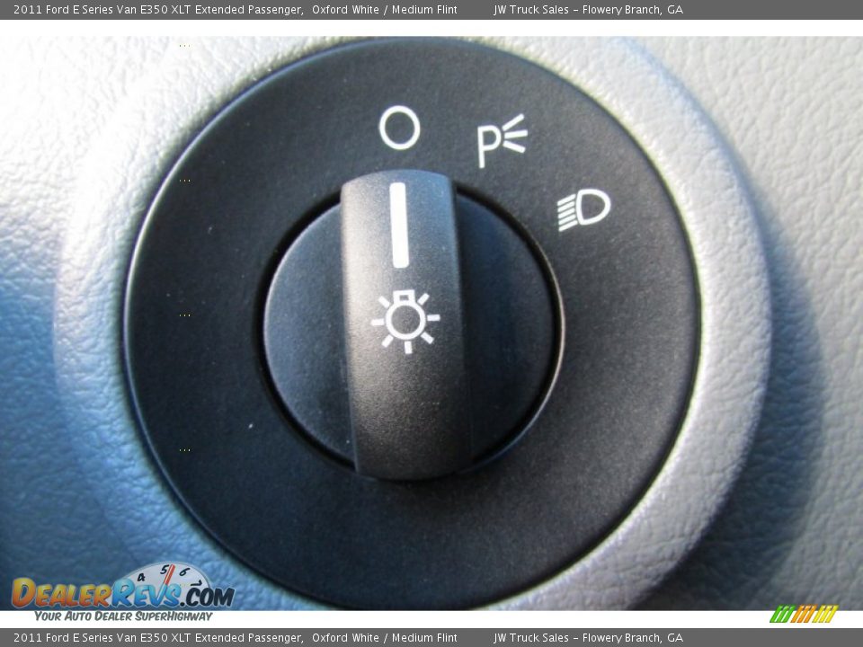 2011 Ford E Series Van E350 XLT Extended Passenger Oxford White / Medium Flint Photo #21