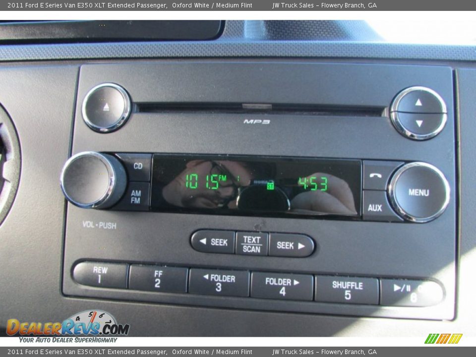2011 Ford E Series Van E350 XLT Extended Passenger Oxford White / Medium Flint Photo #31