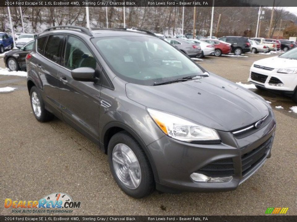 2014 Ford Escape SE 1.6L EcoBoost 4WD Sterling Gray / Charcoal Black Photo #2