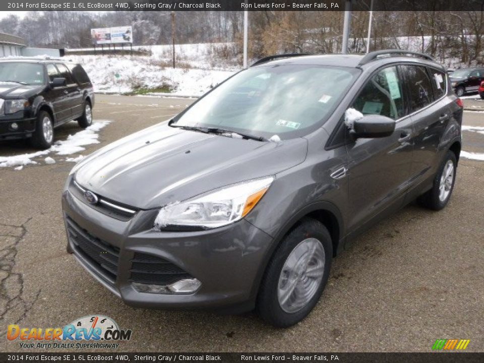 2014 Ford Escape SE 1.6L EcoBoost 4WD Sterling Gray / Charcoal Black Photo #4