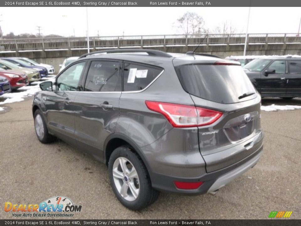 2014 Ford Escape SE 1.6L EcoBoost 4WD Sterling Gray / Charcoal Black Photo #6
