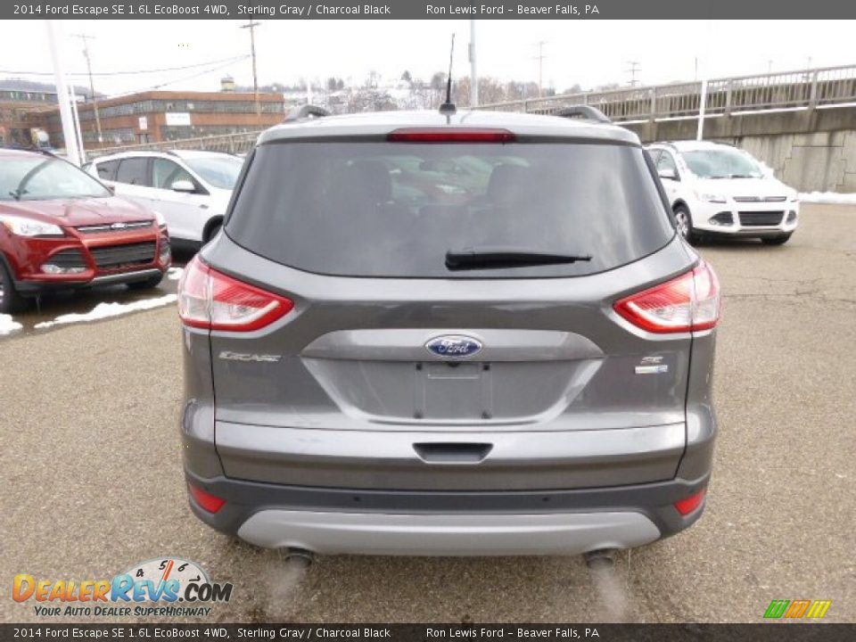 2014 Ford Escape SE 1.6L EcoBoost 4WD Sterling Gray / Charcoal Black Photo #7
