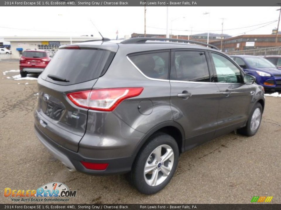 2014 Ford Escape SE 1.6L EcoBoost 4WD Sterling Gray / Charcoal Black Photo #8