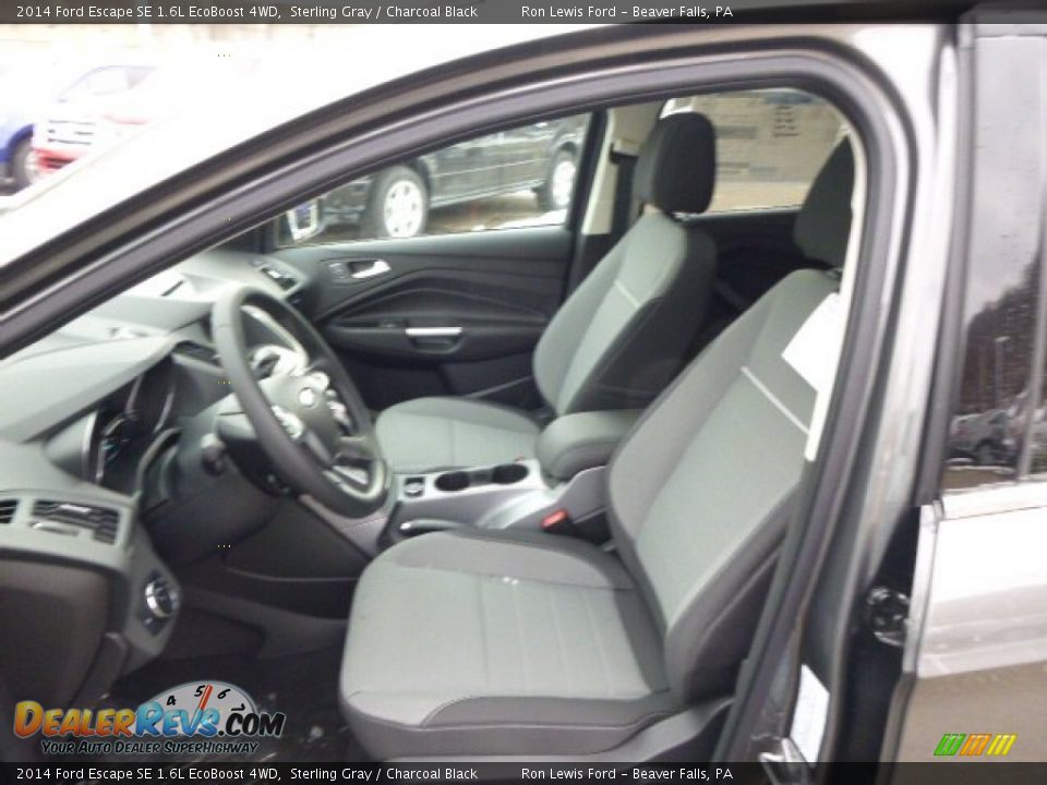 2014 Ford Escape SE 1.6L EcoBoost 4WD Sterling Gray / Charcoal Black Photo #10