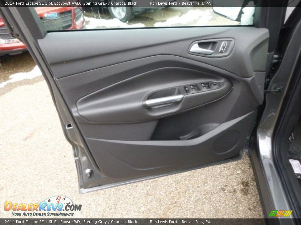 2014 Ford Escape SE 1.6L EcoBoost 4WD Sterling Gray / Charcoal Black Photo #11