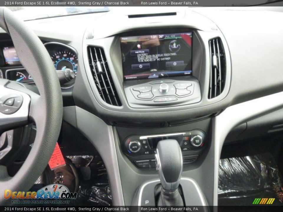 2014 Ford Escape SE 1.6L EcoBoost 4WD Sterling Gray / Charcoal Black Photo #16