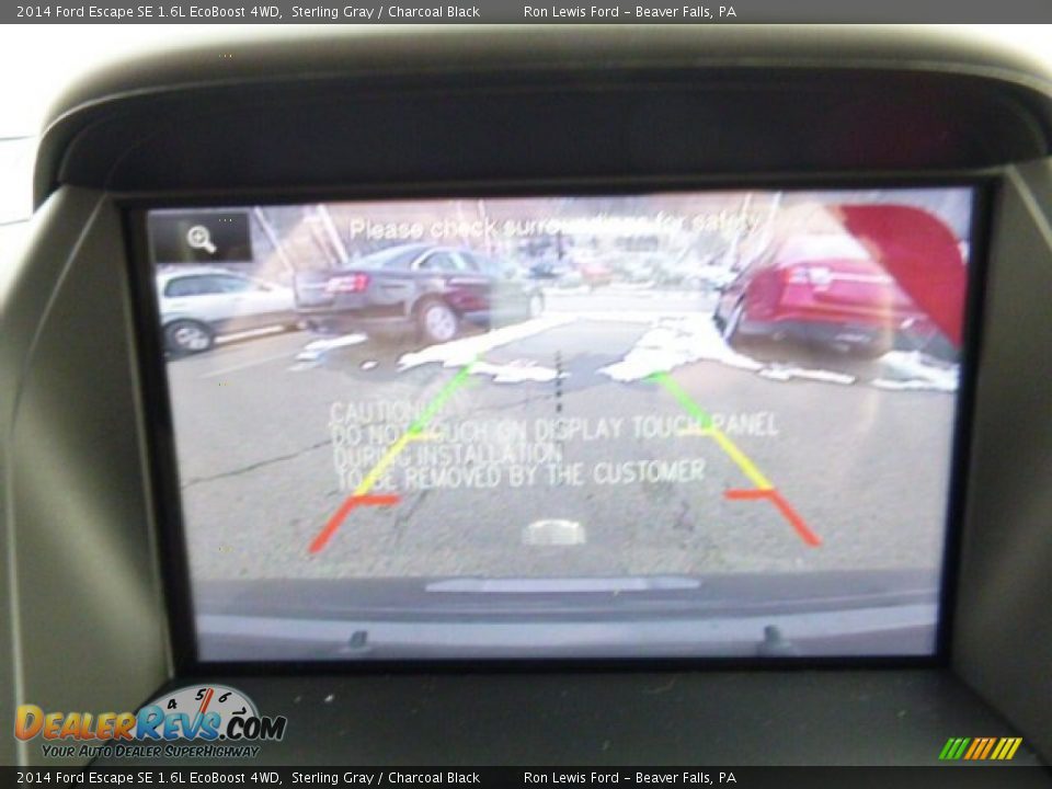 2014 Ford Escape SE 1.6L EcoBoost 4WD Sterling Gray / Charcoal Black Photo #17