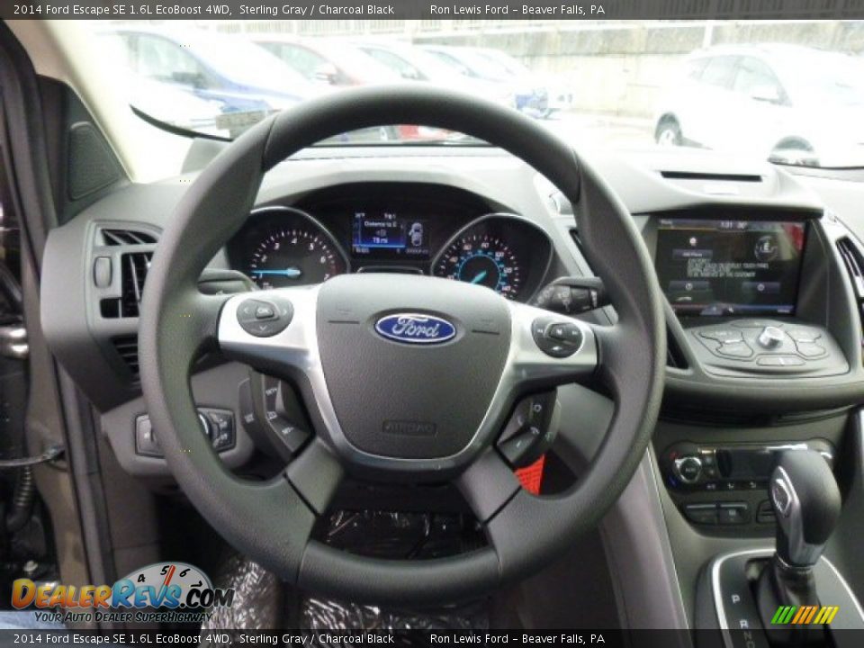 2014 Ford Escape SE 1.6L EcoBoost 4WD Sterling Gray / Charcoal Black Photo #19