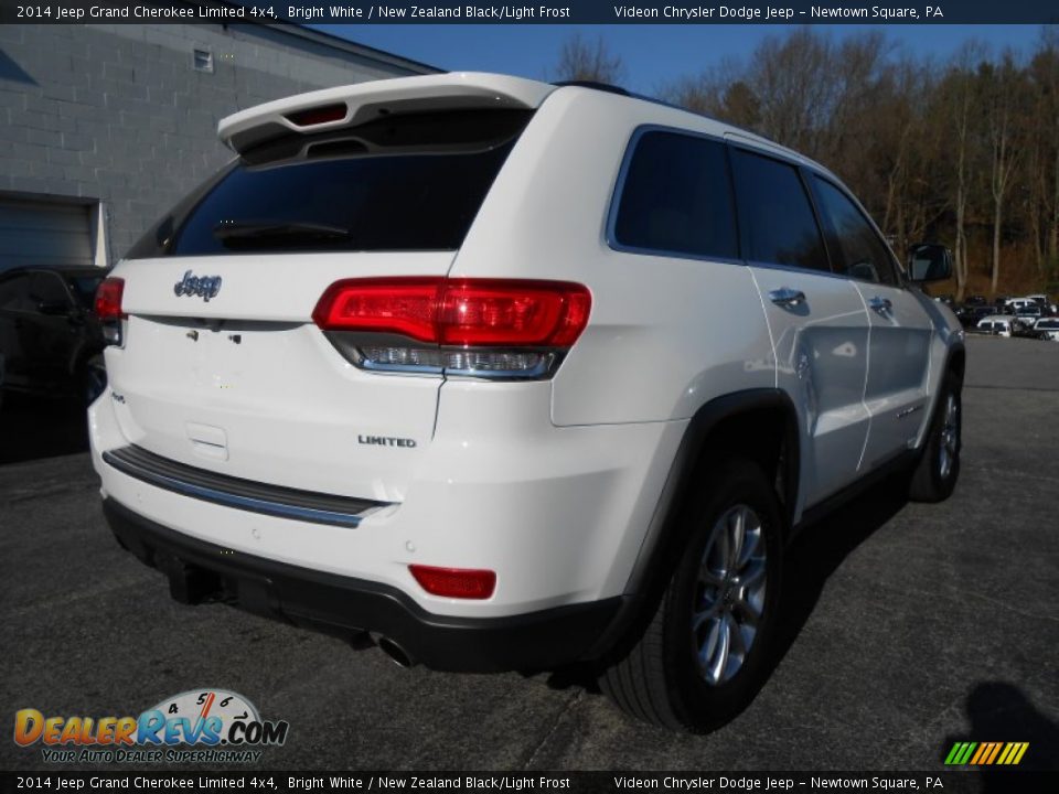 2014 Jeep Grand Cherokee Limited 4x4 Bright White / New Zealand Black/Light Frost Photo #7