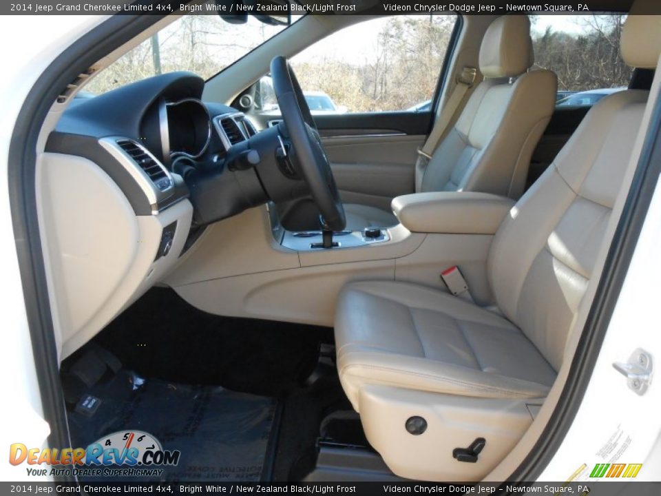 2014 Jeep Grand Cherokee Limited 4x4 Bright White / New Zealand Black/Light Frost Photo #10