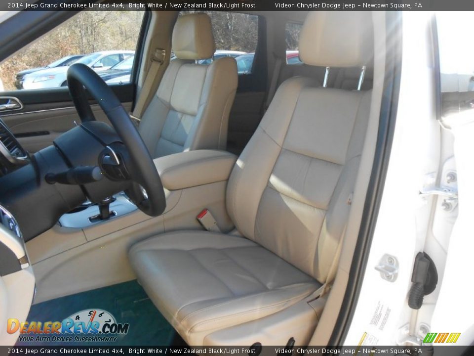2014 Jeep Grand Cherokee Limited 4x4 Bright White / New Zealand Black/Light Frost Photo #11