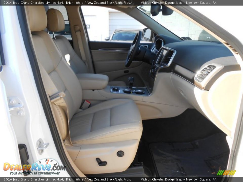 2014 Jeep Grand Cherokee Limited 4x4 Bright White / New Zealand Black/Light Frost Photo #13