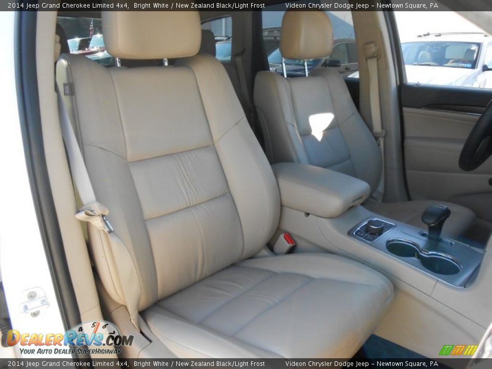 2014 Jeep Grand Cherokee Limited 4x4 Bright White / New Zealand Black/Light Frost Photo #14