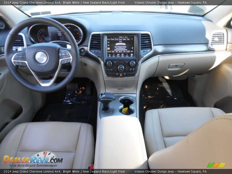 2014 Jeep Grand Cherokee Limited 4x4 Bright White / New Zealand Black/Light Frost Photo #18