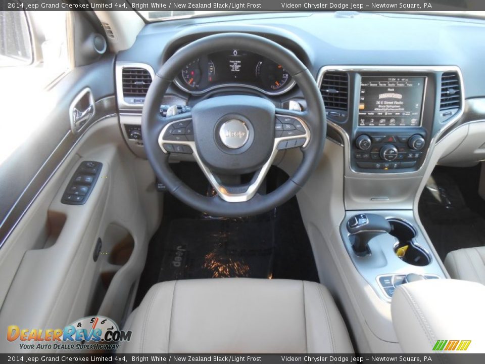 2014 Jeep Grand Cherokee Limited 4x4 Bright White / New Zealand Black/Light Frost Photo #19