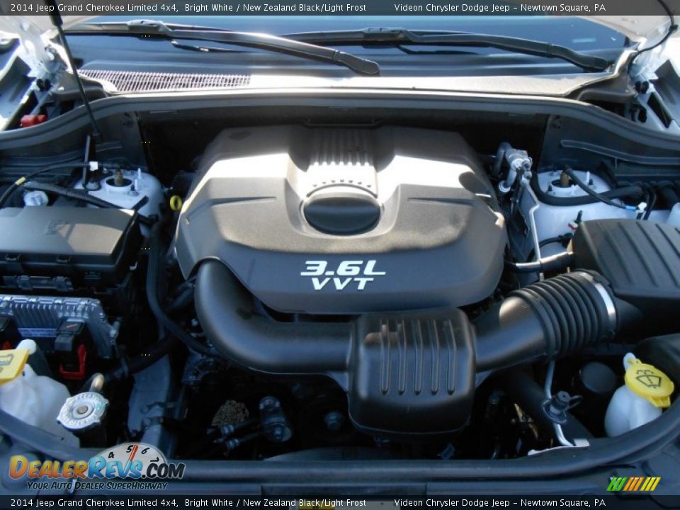 2014 Jeep Grand Cherokee Limited 4x4 Bright White / New Zealand Black/Light Frost Photo #20