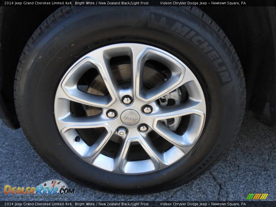2014 Jeep Grand Cherokee Limited 4x4 Bright White / New Zealand Black/Light Frost Photo #21
