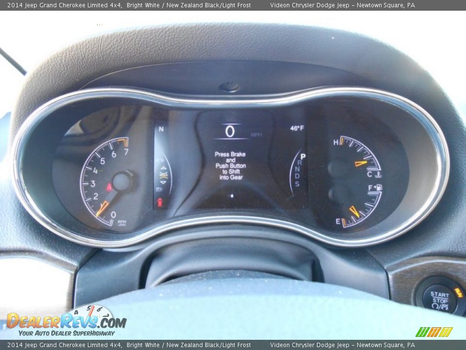 2014 Jeep Grand Cherokee Limited 4x4 Bright White / New Zealand Black/Light Frost Photo #25