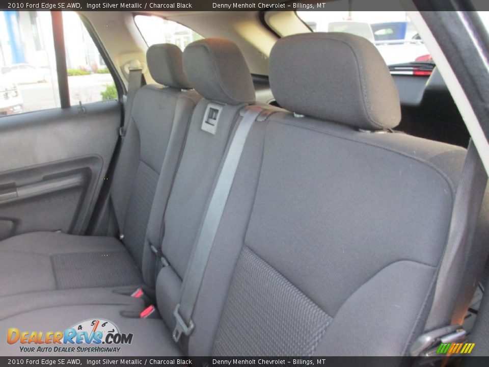 2010 Ford Edge SE AWD Ingot Silver Metallic / Charcoal Black Photo #9