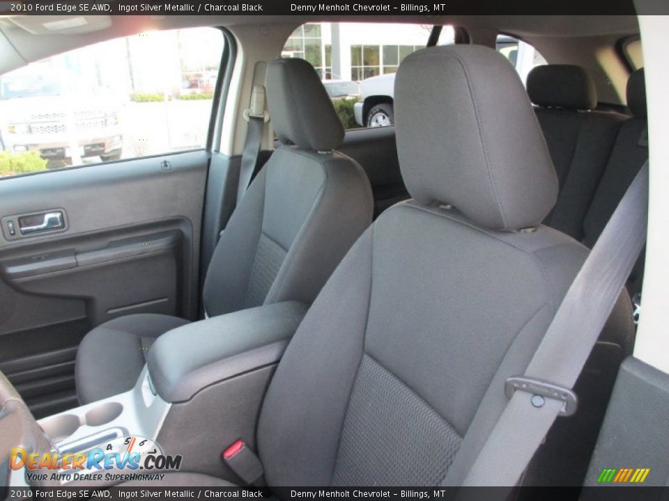 Charcoal Black Interior - 2010 Ford Edge SE AWD Photo #11