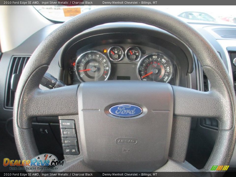2010 Ford Edge SE AWD Steering Wheel Photo #13