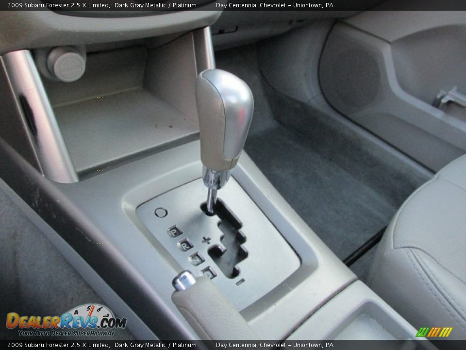 2009 Subaru Forester 2.5 X Limited Dark Gray Metallic / Platinum Photo #16