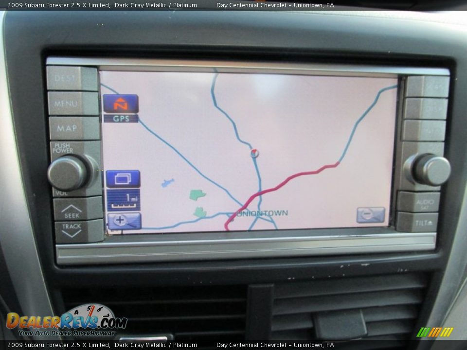 2009 Subaru Forester 2.5 X Limited Dark Gray Metallic / Platinum Photo #17
