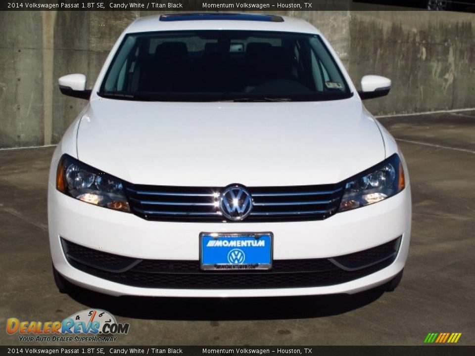 2014 Volkswagen Passat 1.8T SE Candy White / Titan Black Photo #2