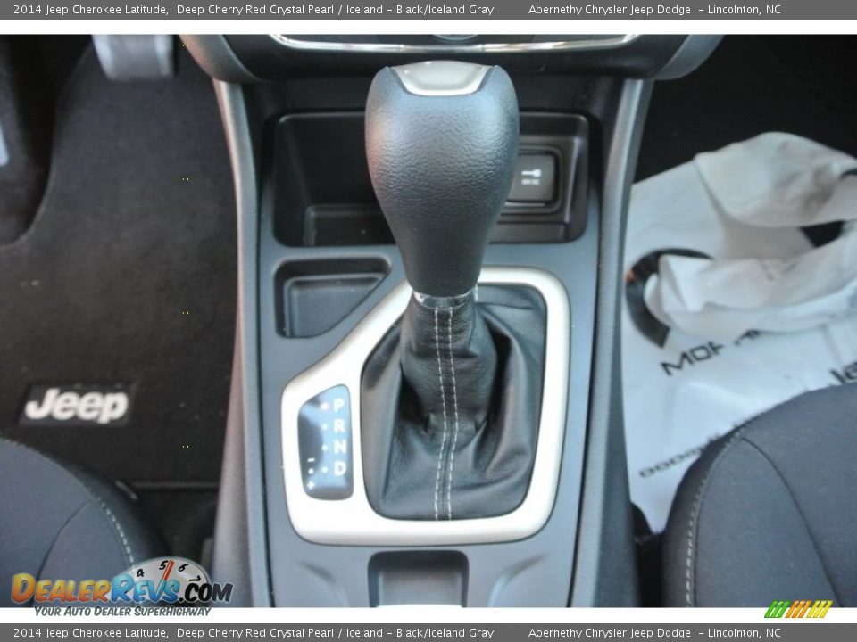 2014 Jeep Cherokee Latitude Deep Cherry Red Crystal Pearl / Iceland - Black/Iceland Gray Photo #10