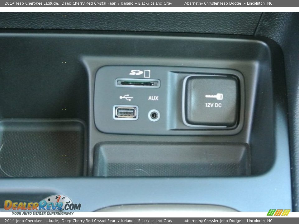2014 Jeep Cherokee Latitude Deep Cherry Red Crystal Pearl / Iceland - Black/Iceland Gray Photo #11