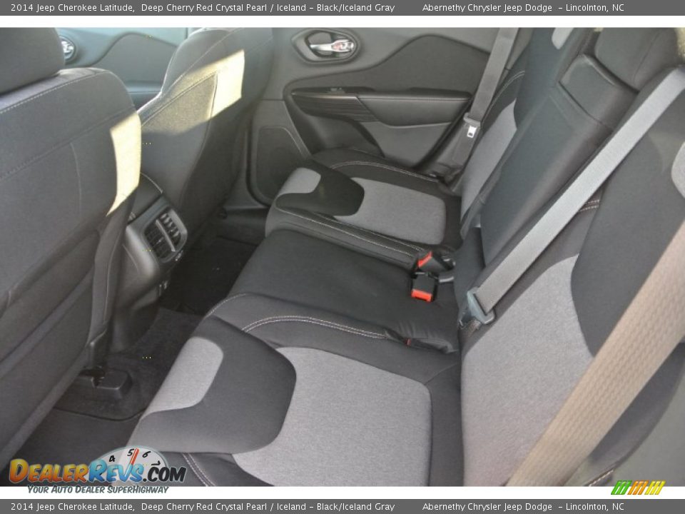 2014 Jeep Cherokee Latitude Deep Cherry Red Crystal Pearl / Iceland - Black/Iceland Gray Photo #15