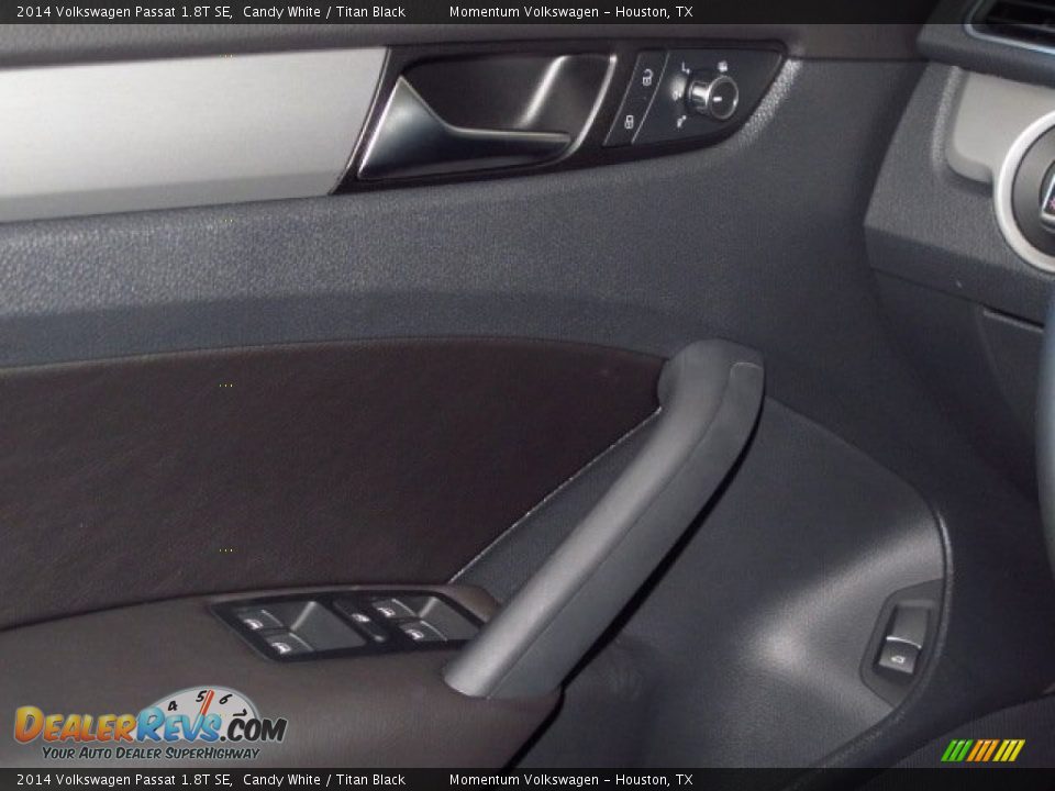 2014 Volkswagen Passat 1.8T SE Candy White / Titan Black Photo #17