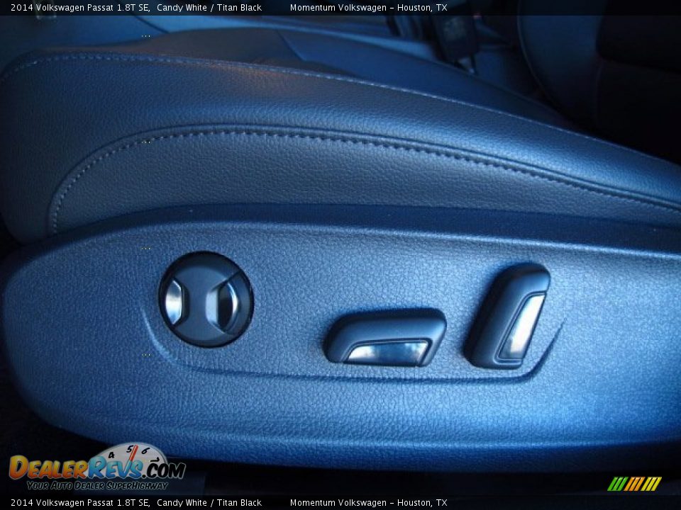 2014 Volkswagen Passat 1.8T SE Candy White / Titan Black Photo #18