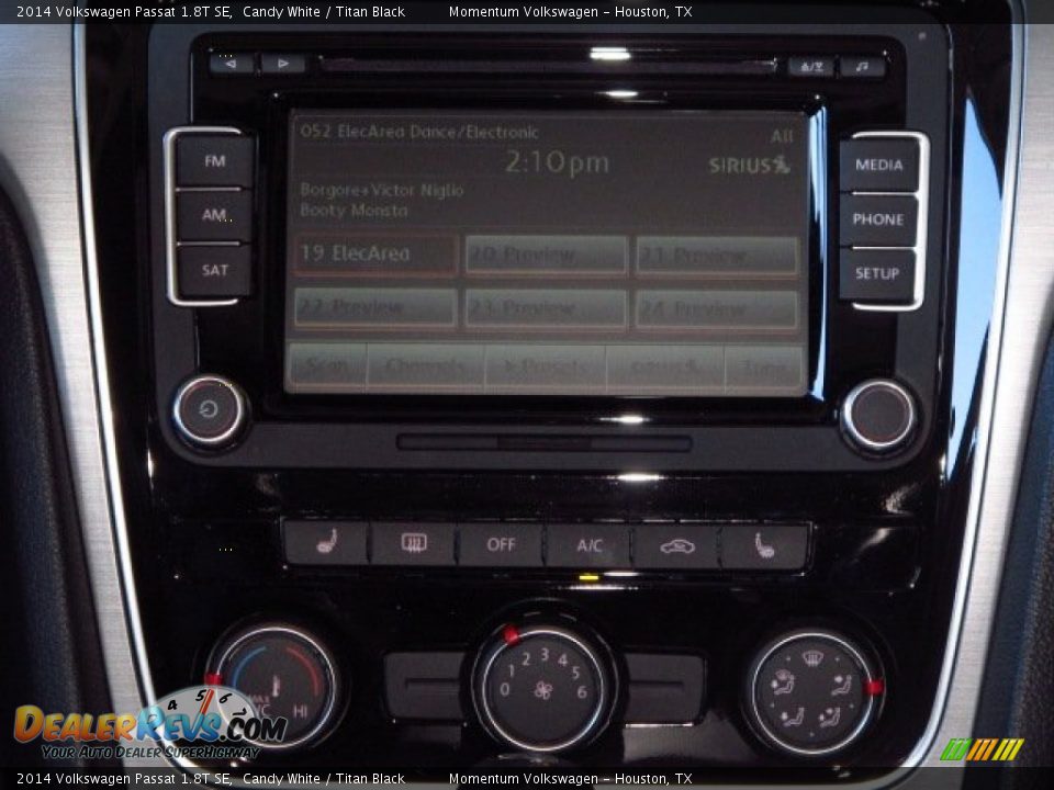2014 Volkswagen Passat 1.8T SE Candy White / Titan Black Photo #22