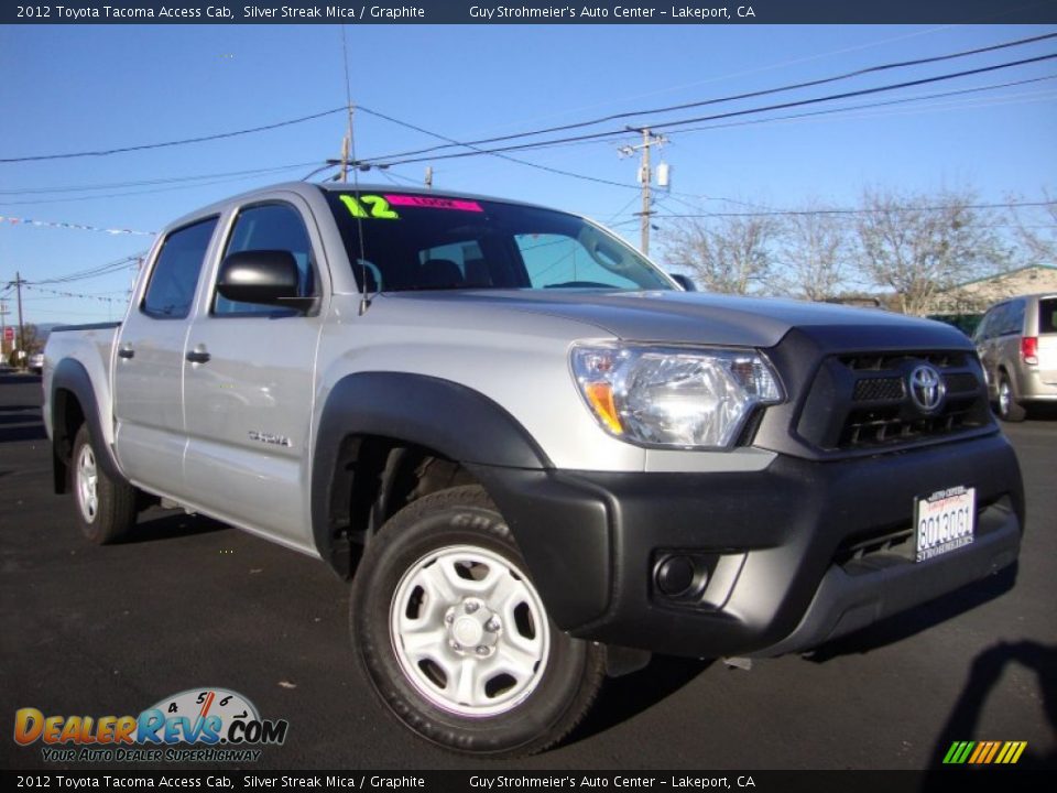 2012 Toyota Tacoma Access Cab Silver Streak Mica / Graphite Photo #1